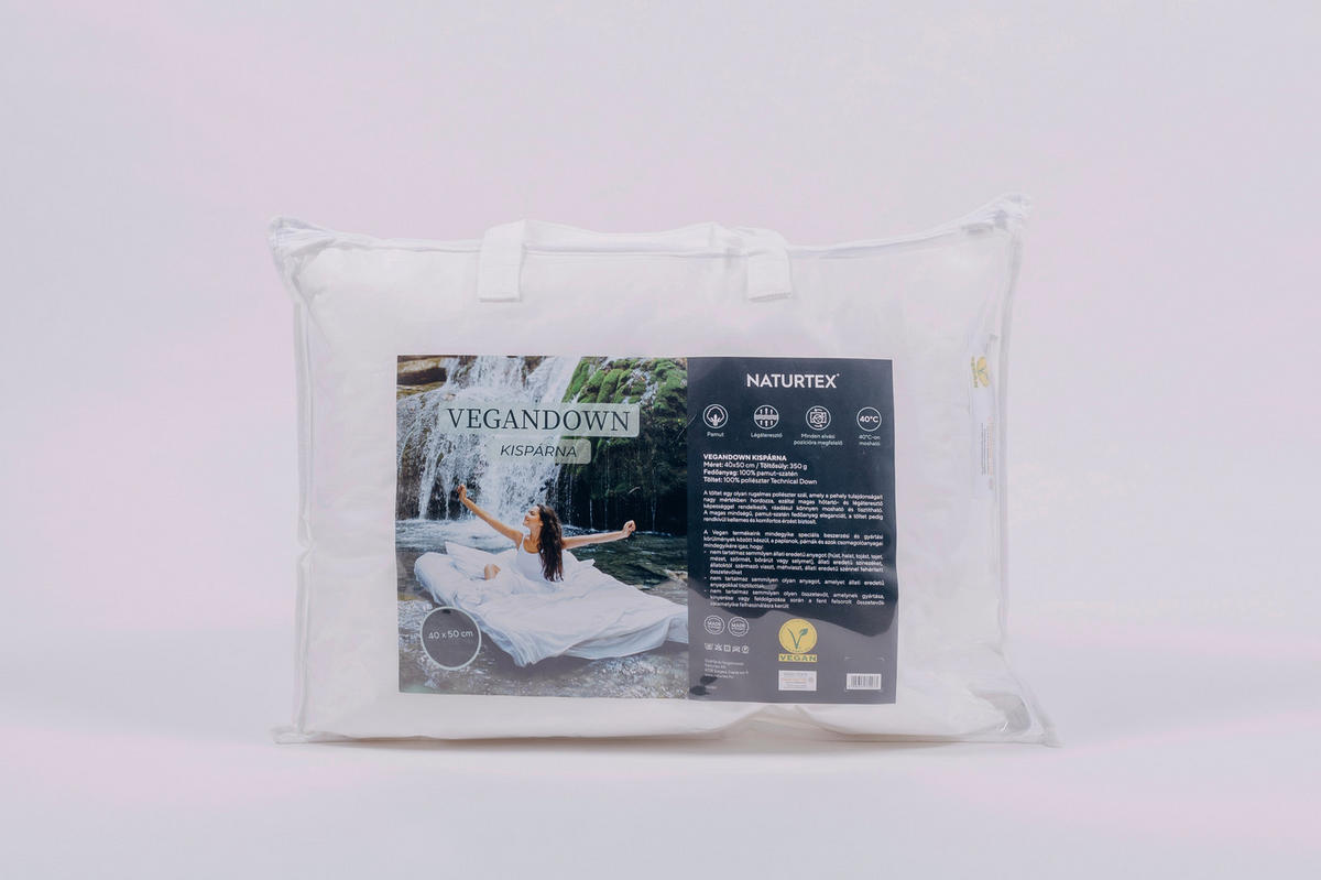 PÁRNA   - fehér, Basics, textil (40/50/5cm) - Naturtex