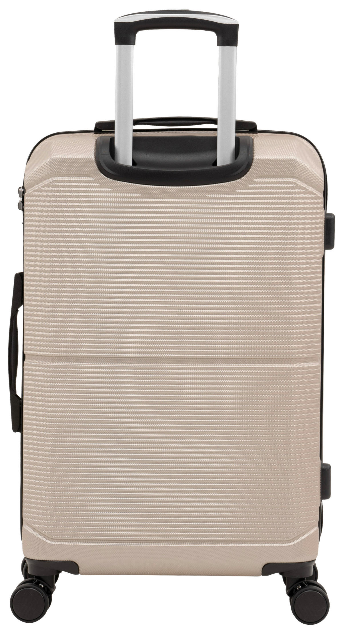 REISEKOFFERSET Beige 3-teilig  - Beige, Design, Kunststoff (48,5/76/30cm) - Novel