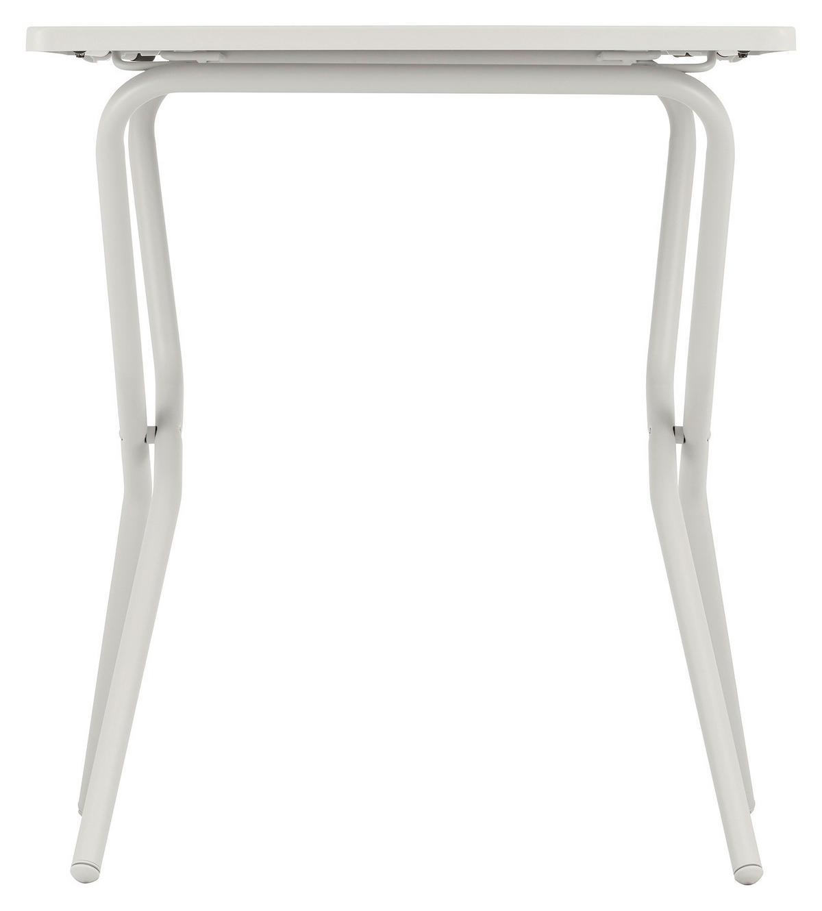 GARTENKLAPPTISCH 70/64/73 cm Metall rechteckig  - Beige, Basics, Metall (70/64/73cm) - Lafuma Mobilier