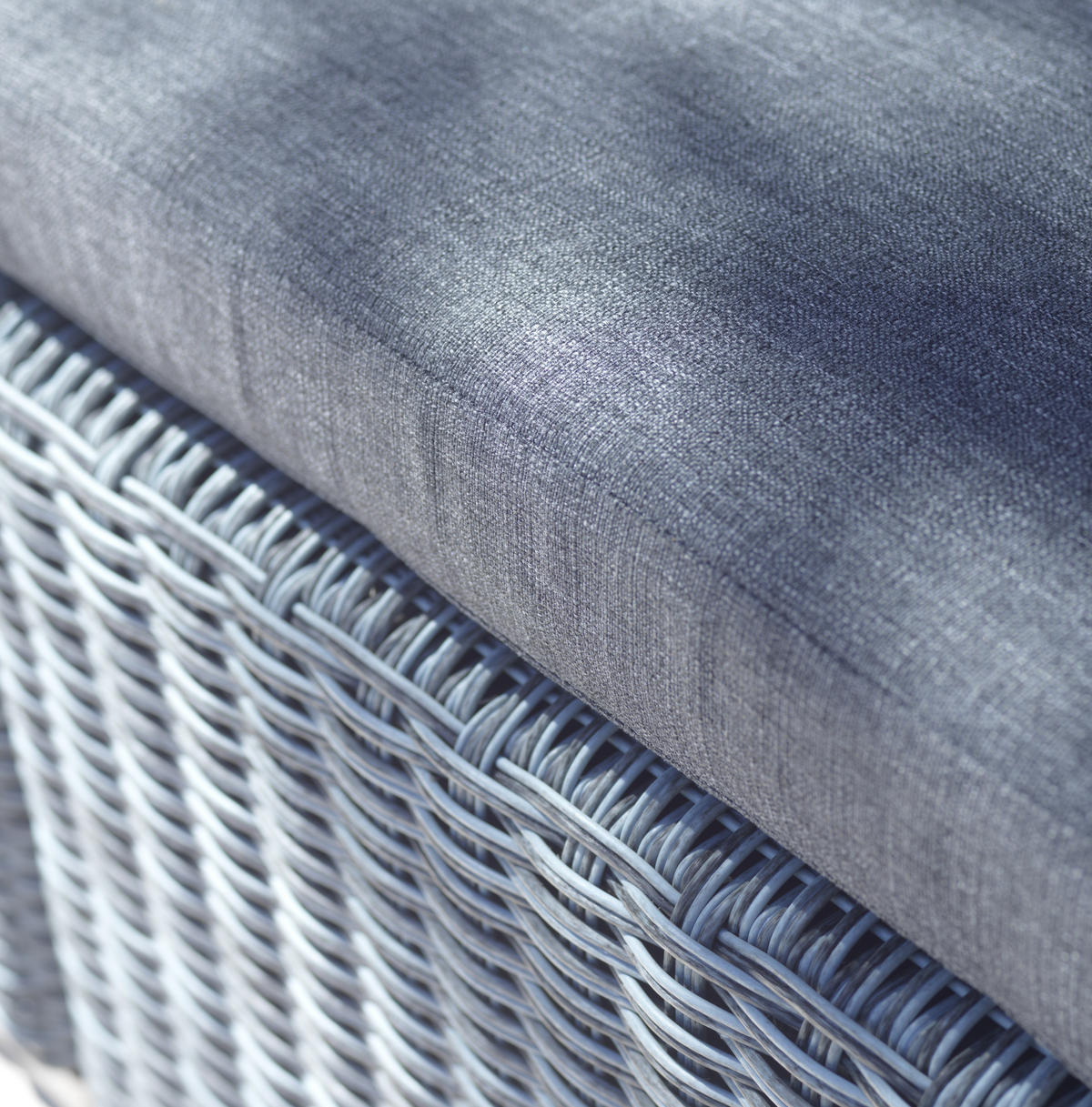 LOUNGE GARNITÚRA   228/70/84 cm  - szürke, Romantik / Landhaus, műanyag/textil (228/70/84cm) - Ambia Garden