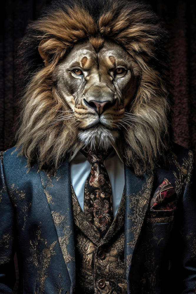 KUNSTDRUCK 120/80/3 cm  - Hellbraun/Schwarz, Modern, Holz (120/80/3cm)