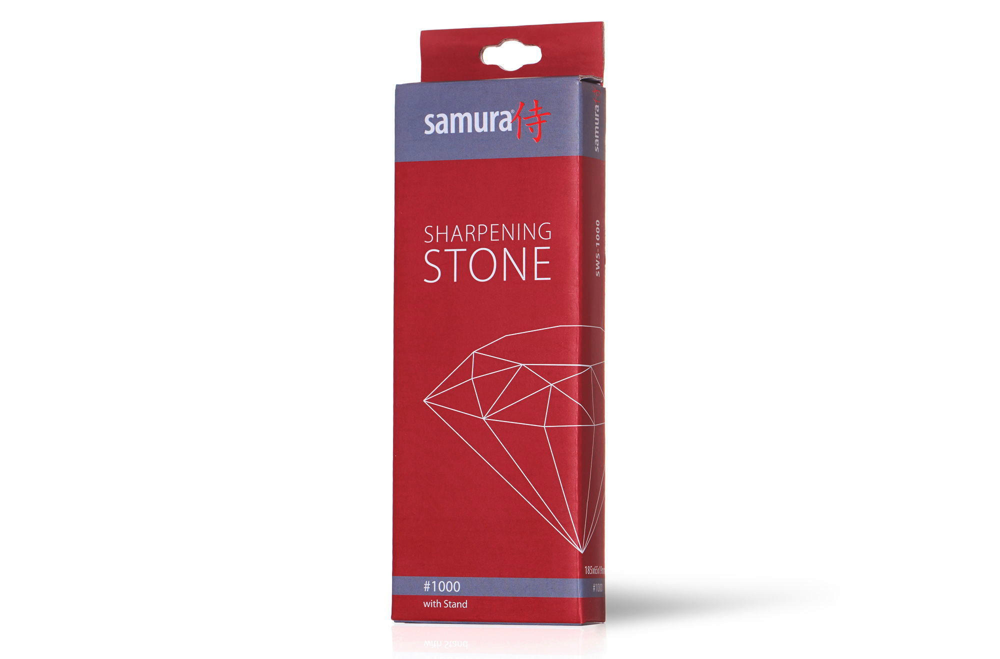BRUSNI KAMEN ZA NOŽEVE  SAMURA 18,5/6,5/1,9 cm            - Osnovno, kamen (18,5/6,5/1,9cm) - Samura