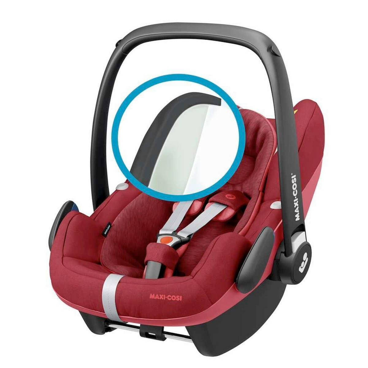 AUTO-SEDIŠTE ZA BEBE  PEBBLE PRO  - crvena, Osnovno, plastika - Maxi-Cosi