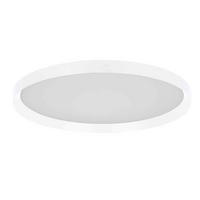 DECKENLEUCHTE Fladdy 50/7 cm   - Weiß, Basics, Kunststoff/Metall (50/7cm)