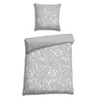 BETTWÄSCHE 2-teilig Satin 135/200 cm  - Hellgrau, Basics, Textil (135/200cm) - Florella