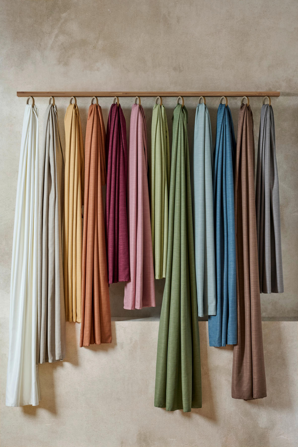 FERTIGVORHANG blickdicht  - Creme, Basics, Textil (140/255cm) - Novel
