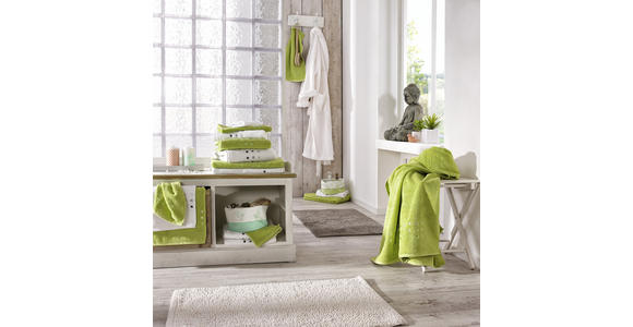 DUSCHTUCH 70/140 cm Grün - Grün, KONVENTIONELL, Textil (70/140cm) - Esposa