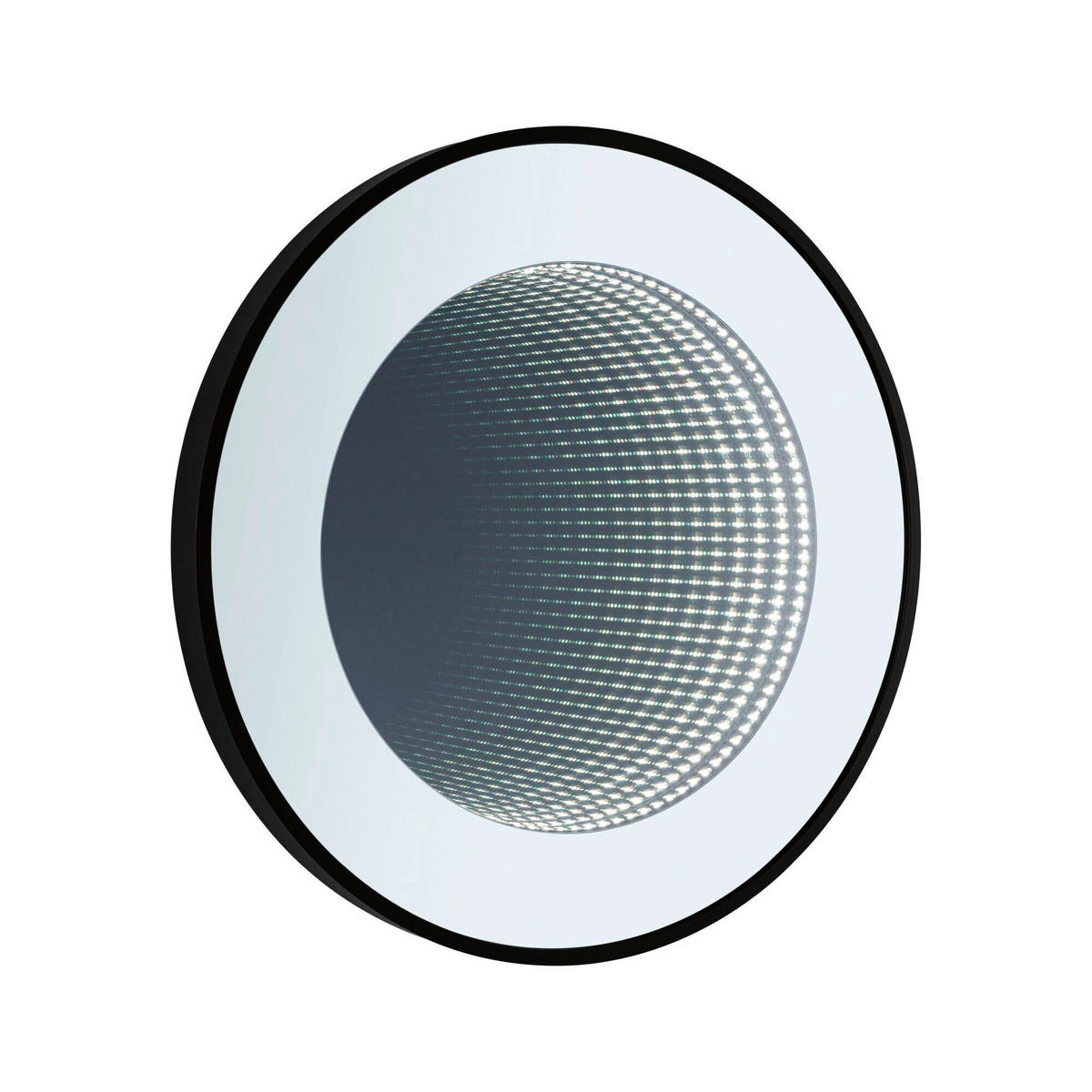 LED-WANDLEUCHTE Miro 50/4 cm   - Schwarz, Basics, Glas/Metall (50/4cm) - Paulmann