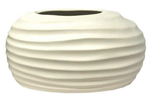 VASE 10 cm  - Creme, Basics, Keramik (17/10/8cm)