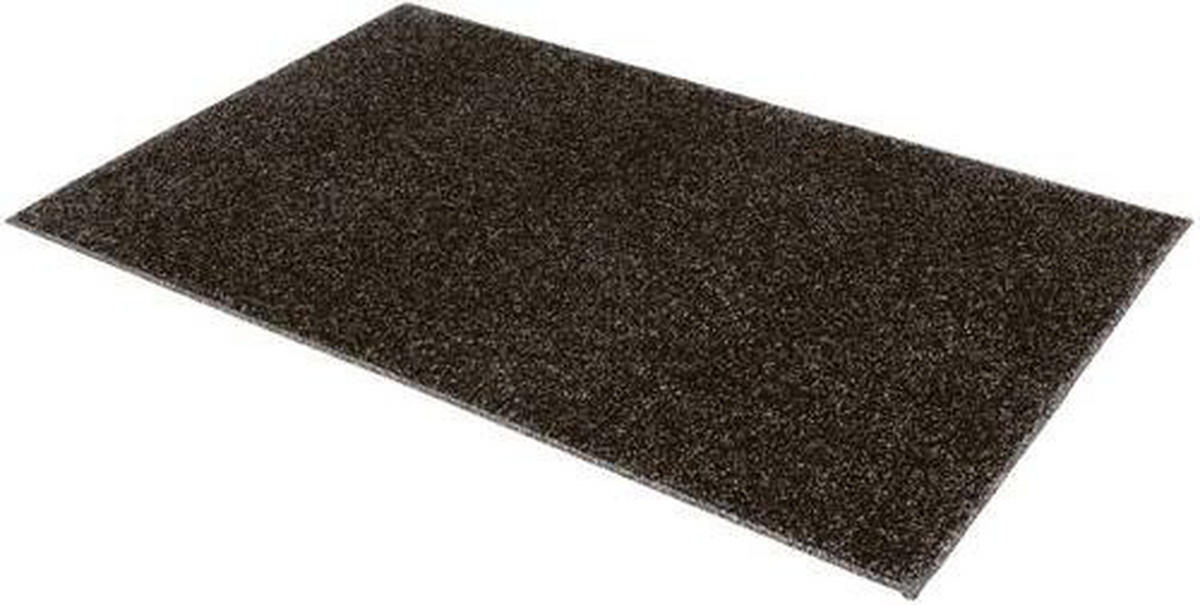 HOCHFLORTEPPICH 80/150 cm Anthrazit  - Anthrazit, KONVENTIONELL, Textil (80/150cm) - Novel