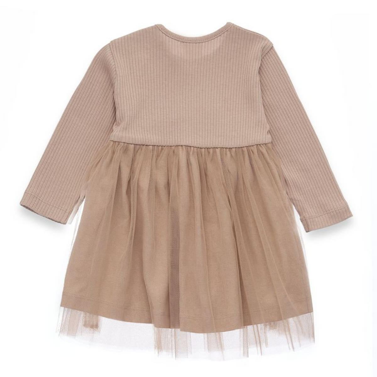 KLEID Little Prinzess  - Hellbraun, Basics, Textil (86null) - Patinio