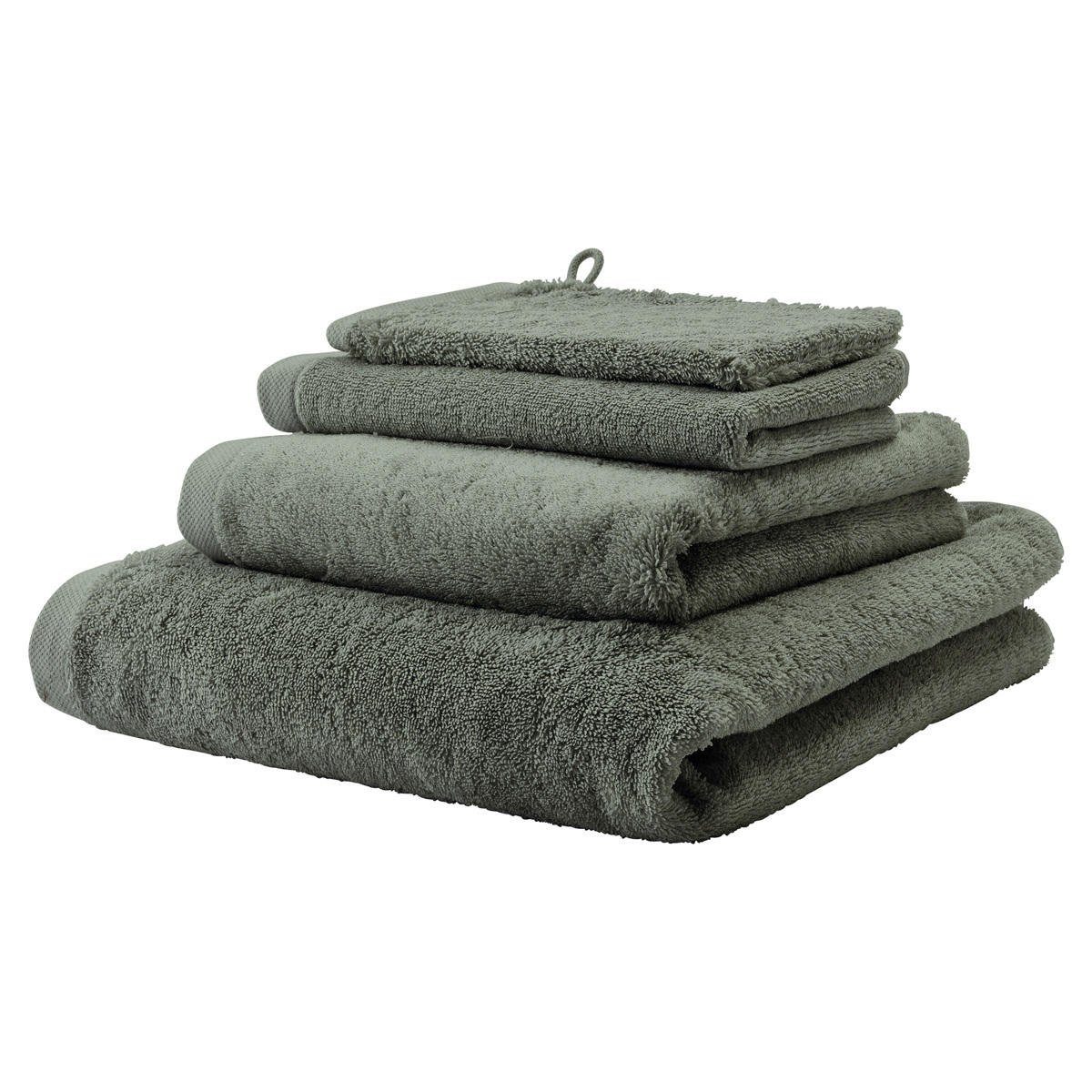 GÄSTETUCH London Mooreichefarben 3-teilig 30/50 cm  - Mooreichefarben, Basics, Textil (30/50cm) - Aquanova