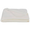 PĂTURĂ DIN FLEECE 125/150 cm  - alb, Basics, textil (125/150cm) - Boxxx