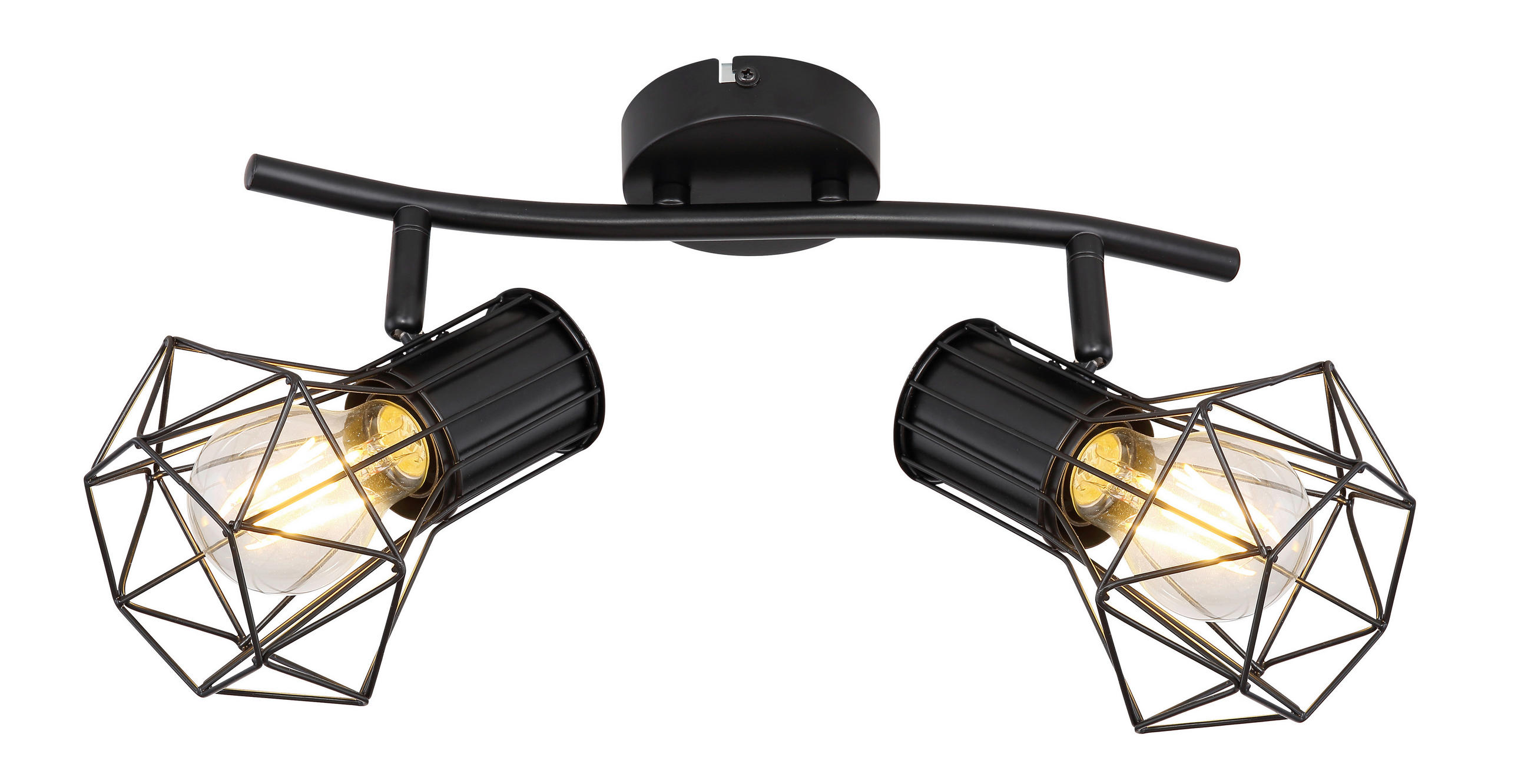 STRAHLER 34/13/19 cm   - Schwarz, LIFESTYLE, Metall (34/13/19cm) - Marama