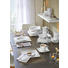 SERVIS KOMBINOVANÝ, 36dílné, porcelán - bílá/hnědá, Basics, keramika - Ritzenhoff Breker SERVIS KOMBINOVANÝ, 36dílné, porcelán - bílá/hnědá, Basics, keramika - Ritzenhoff Breker
