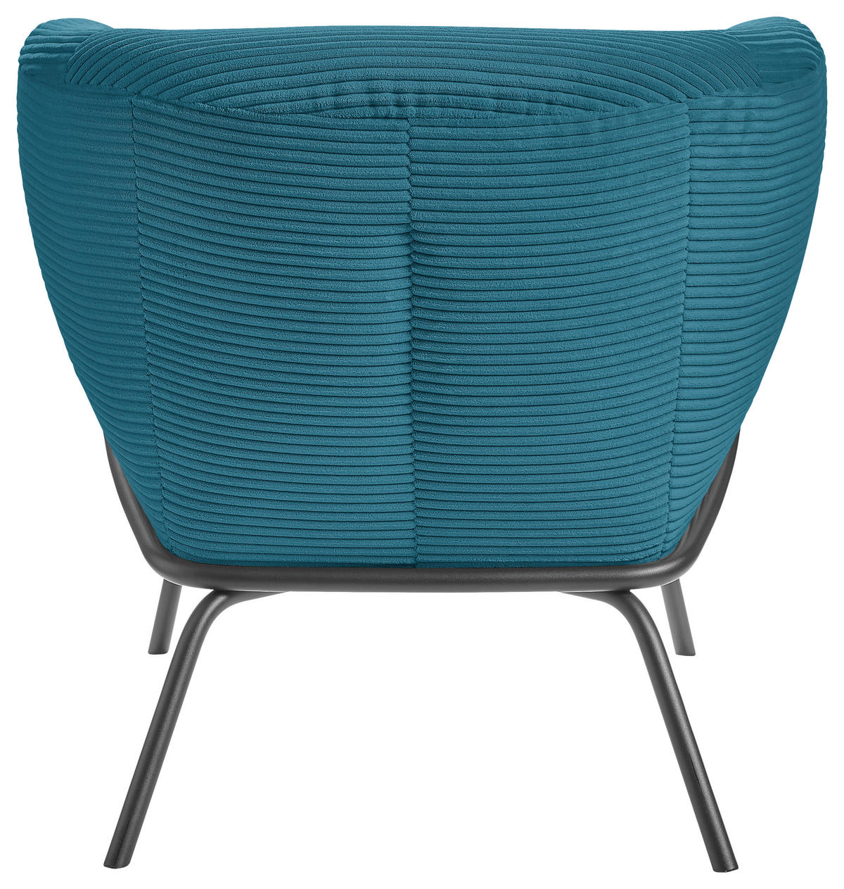 COCKTAILSESSEL Cord Petrol  - Petrol, Design, Textil (79/71/74cm) - Lomoco