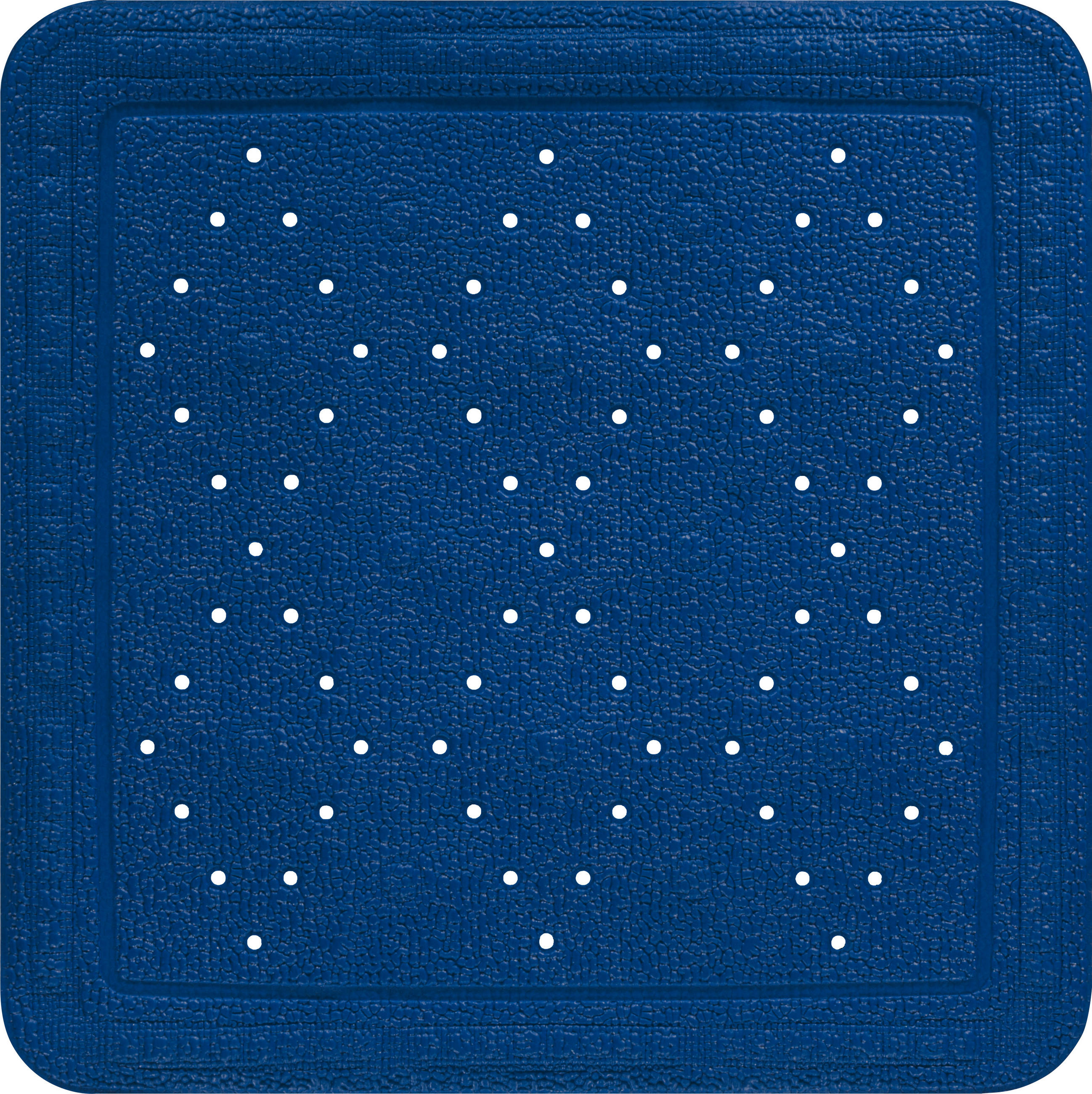 DUSCHEINLAGE - Blau, Basics, Kunststoff (55/55cm) - Grund