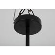 DECKENLEUCHTE Sirius 67/44 cm  - Schwarz/Weiß, Design, Glas (67/44cm) - Dieter Knoll