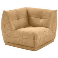 SOFAELEMENT Lederlook Hellbraun  - Hellbraun, Trend, Textil (105/80/105cm) - Livetastic