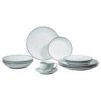 KOMBISERVICE Weiß 30-teilig 6 Personen  - Weiß, LIFESTYLE, Keramik (62/36/26cm)