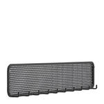 HAKENLEISTE  in Schwarz  - Schwarz, Design, Metall (80/15/4,5cm) - Landscape