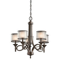 LESTENEC  Lacey  63.5/75.6 cm          E14 - barve brona, Design, kovina/steklo (63.5/75.6cm) - Elstead Lighting