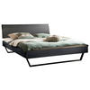 BETT 140/200 cm  in Anthrazit  - Anthrazit, Design, Holzwerkstoff/Textil (140/200cm) - Hasena