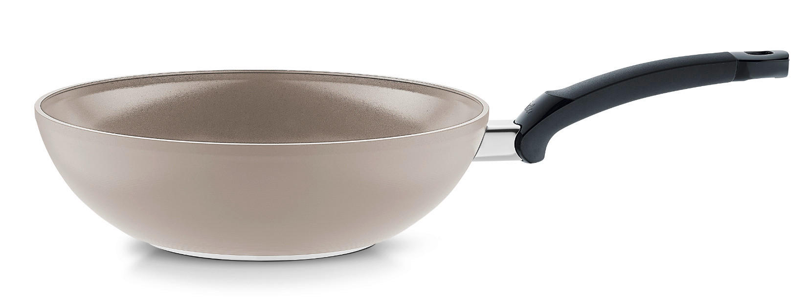 WOKPFANNE Ceratal  - Grau, Basics, Metall - Fissler