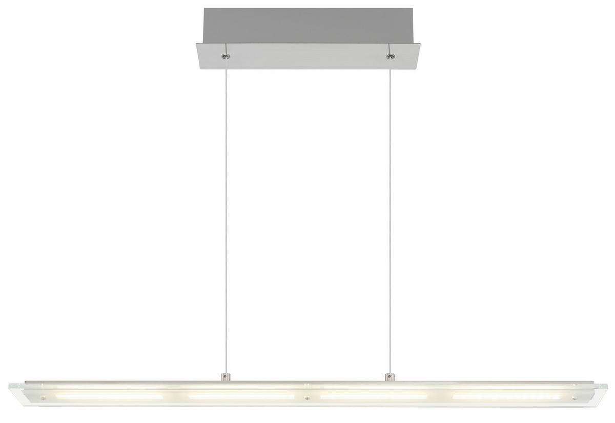LED-HÄNGELEUCHTE 88/9/150 cm  - Klar/Transparent, Design, Glas/Kunststoff (88/9/150cm) - Globo