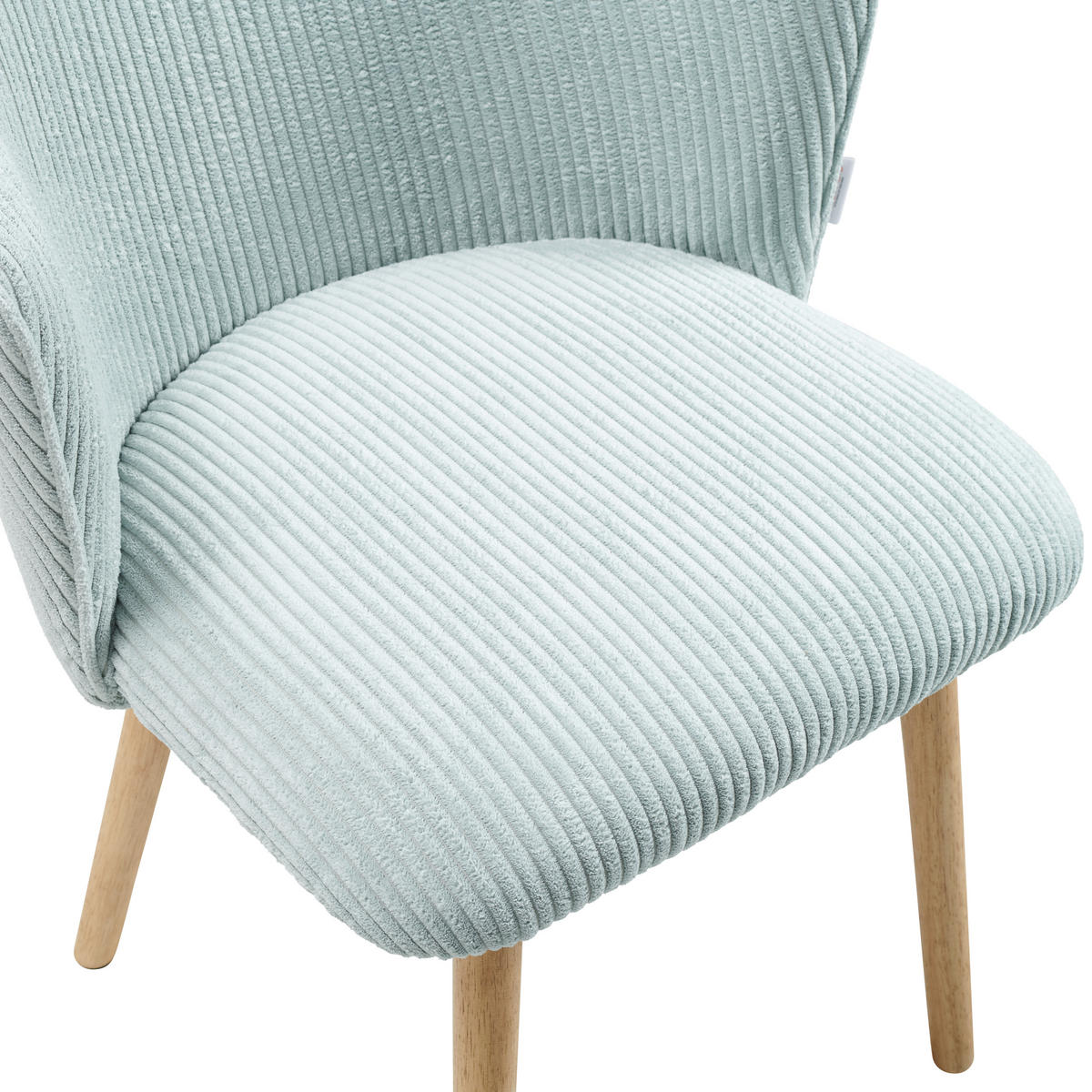 ŽIDLE, přírodní barvy, světle modrá - přírodní barvy/světle modrá, Lifestyle, dřevo/textil (61/79/61cm) - MID.YOU
