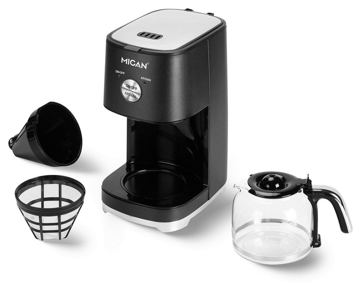 KÁVOVAR NA PŘEKAPÁVANOU KÁVU - tmavě šedá, Konvenční, kov/plast (1,5l) - Homeware Profession.