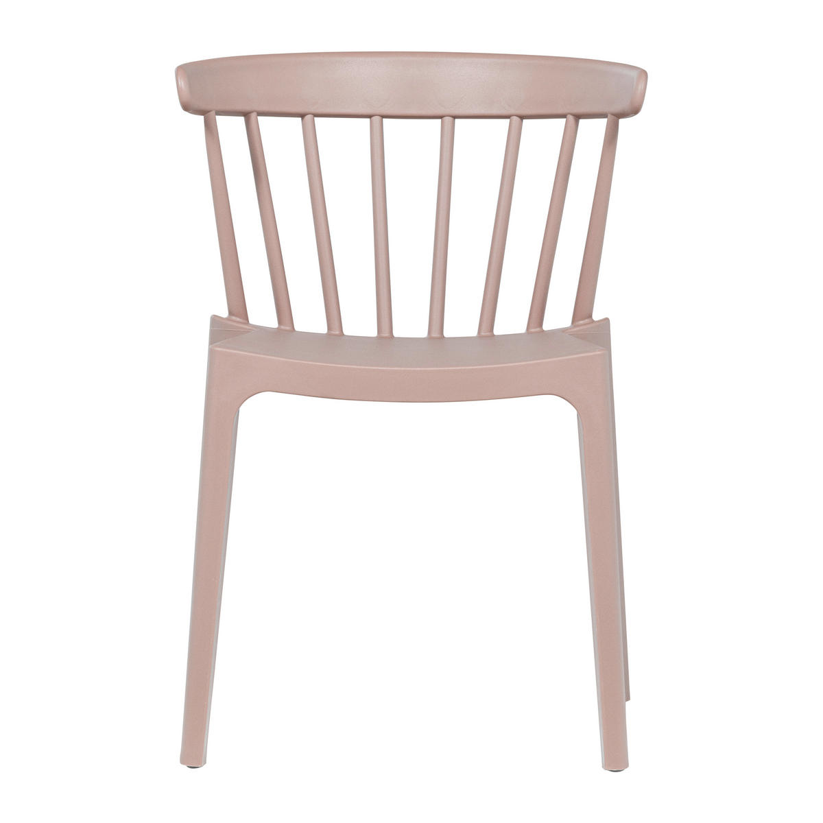 GARTENSTUHL-SET Kunststoff, Naturmaterialien Lachsfarben  - Lachsfarben, MODERN, Naturmaterialien/Kunststoff (52/75/53cm) - Livetastic