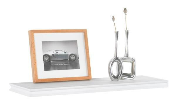 WANDBOARD in 80/3,8/23 cm Weiss  - Weiss, Lifestyle, Holzwerkstoff (80/3,8/23cm) - Landscape