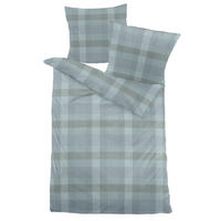 BETTWÄSCHE 2-teilig Herbst/Winter Kollektion 2026 Flanell 140/200 cm  - Petrol, Design, Textil (140/200cm)