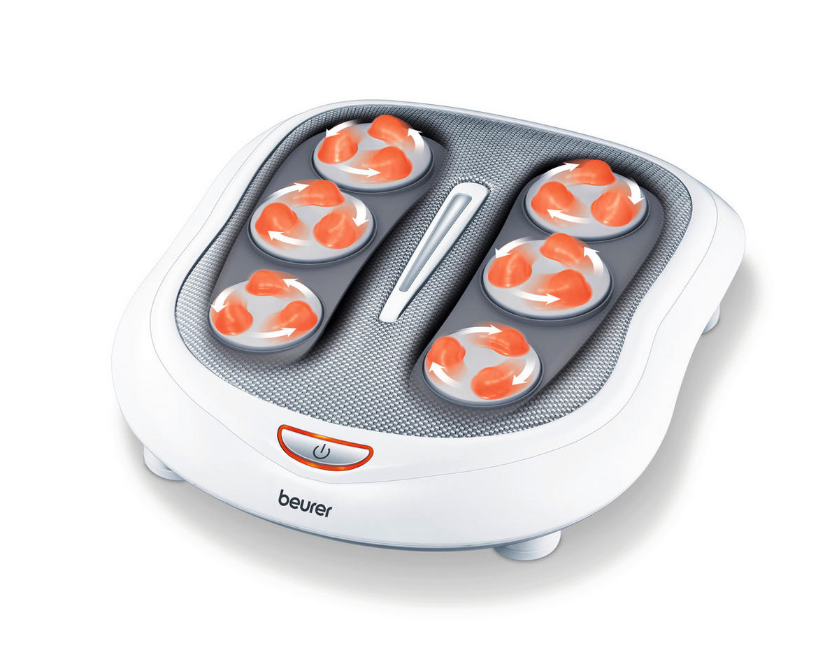 FUSSMASSAGEGERÄT - Weiss, Basics (13.5/38.4/43.2cm) - Beurer