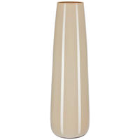 VAZA  18/60 cm    staklo  - bež, Osnovno, staklo (18/60cm) - Ambia Home