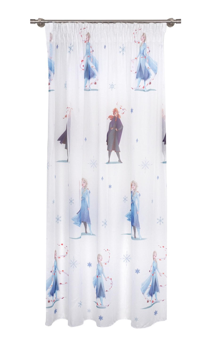 TKANINA ZA ZAVJESE plava, bijela - bijela/plava, Basics, tekstil (180cm)