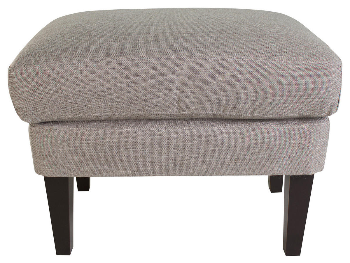 FOTELJ Z OPORO ZA GLAVO,  umazano rjava tekstil - barve wenge/umazano rjava, Design, tekstil/les (73/110/96cm) - Cantus