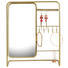 SCHMUCKHALTER+KOSMETIKSPIEGEL - Goldfarben, Basics, Metall (27/33cm) SCHMUCKHALTER+KOSMETIKSPIEGEL - Goldfarben, Basics, Metall (27/33cm)