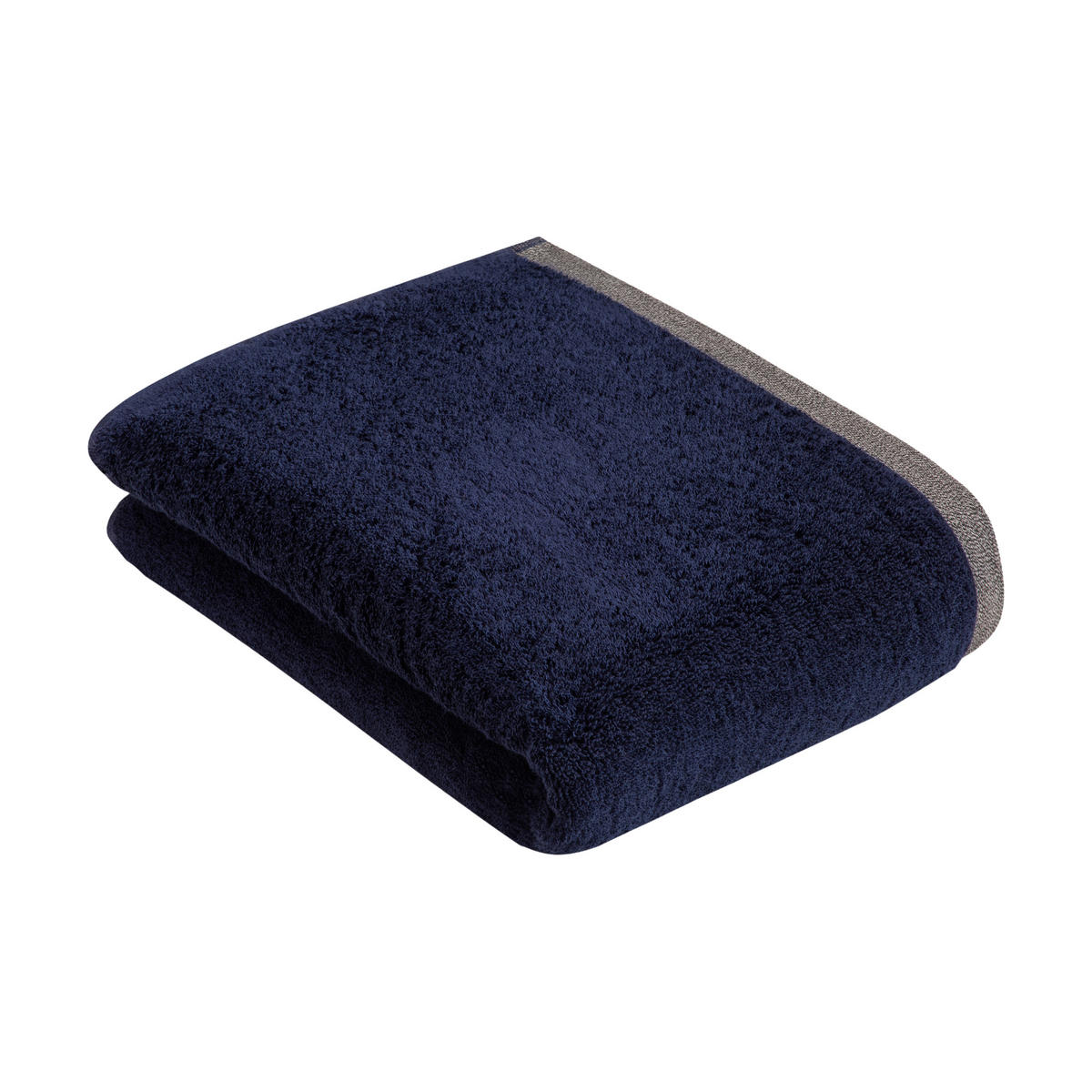 DUSCHTUCH Prato 140/67 cm  - Blau, Basics, Textil (140/67cm) - Vossen