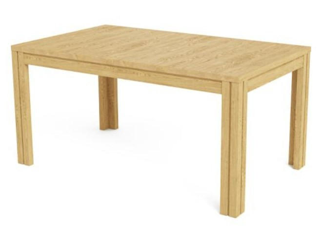 MATBORD 150-306/90/73 cm massivt trä, delar i massivt trä  trä utdragbar, finns i olika träslag rektangulär ekfärgad  - ekfärgad, Klassisk, trä (150-306/90/73cm) - Skovby