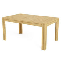 MATBORD 150-306/90/73 cm massivt trä, delar i massivt trä  trä utdragbar, finns i olika träslag rektangulär ekfärgad  - ekfärgad, Klassisk, trä (150-306/90/73cm) - Skovby