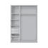 SCHWEBETÜRENSCHRANK 2-türig Sonoma Eiche - Alufarben/Sonoma Eiche, KONVENTIONELL, Glas/Holzwerkstoff (150/216/68cm) - Hom`in SCHWEBETÜRENSCHRANK 2-türig Sonoma Eiche - Alufarben/Sonoma Eiche, KONVENTIONELL, Glas/Holzwerkstoff (150/216/68cm) - Hom`in