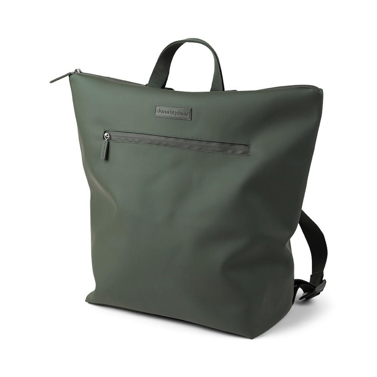 WICKELTASCHE  - Dunkelgrün, Basics, Kunststoff/Textil (40,0/15/45cm)