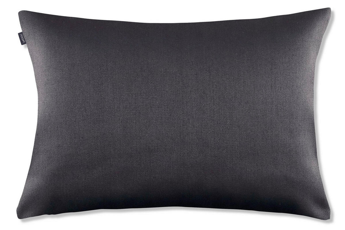 KISSENHÜLLE J! Signature Stripes anthrazit 40/60 cm  - Anthrazit/Grau, Design, Textil (40/60cm) - Joop!