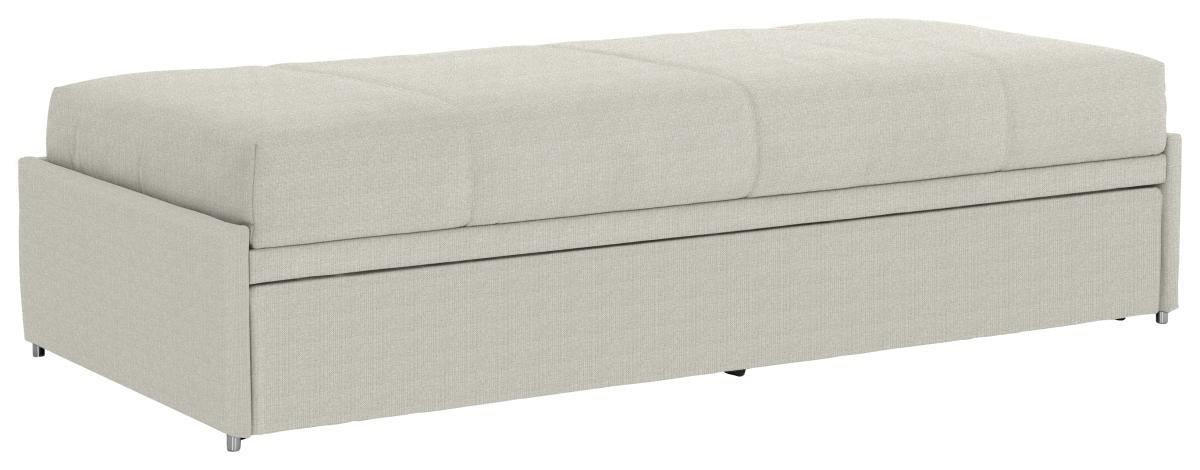 SCHLAFSOFA Flachgewebe Naturfarben  - Naturfarben, Design, Textil (212/56/98cm) - Bali