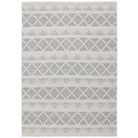 RUČNĚ TKANÝ KOBEREC, 70/130 cm, černá, bílá - bílá/černá, Konvenční, textil (70/130cm) - Linea Natura