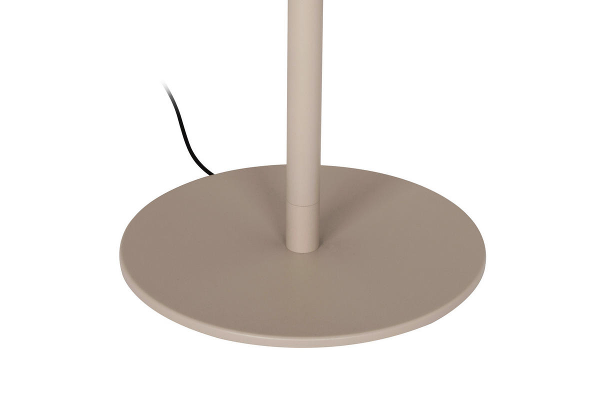 LED-STEHLEUCHTE - Sandfarben, Design, Metall (43/28/162cm) - Dieter Knoll