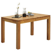 ESSTISCH in Holz 120(170)/80/75 cm - Eichefarben, KONVENTIONELL, Holz (120(170)/80/75cm) - Linea Natura