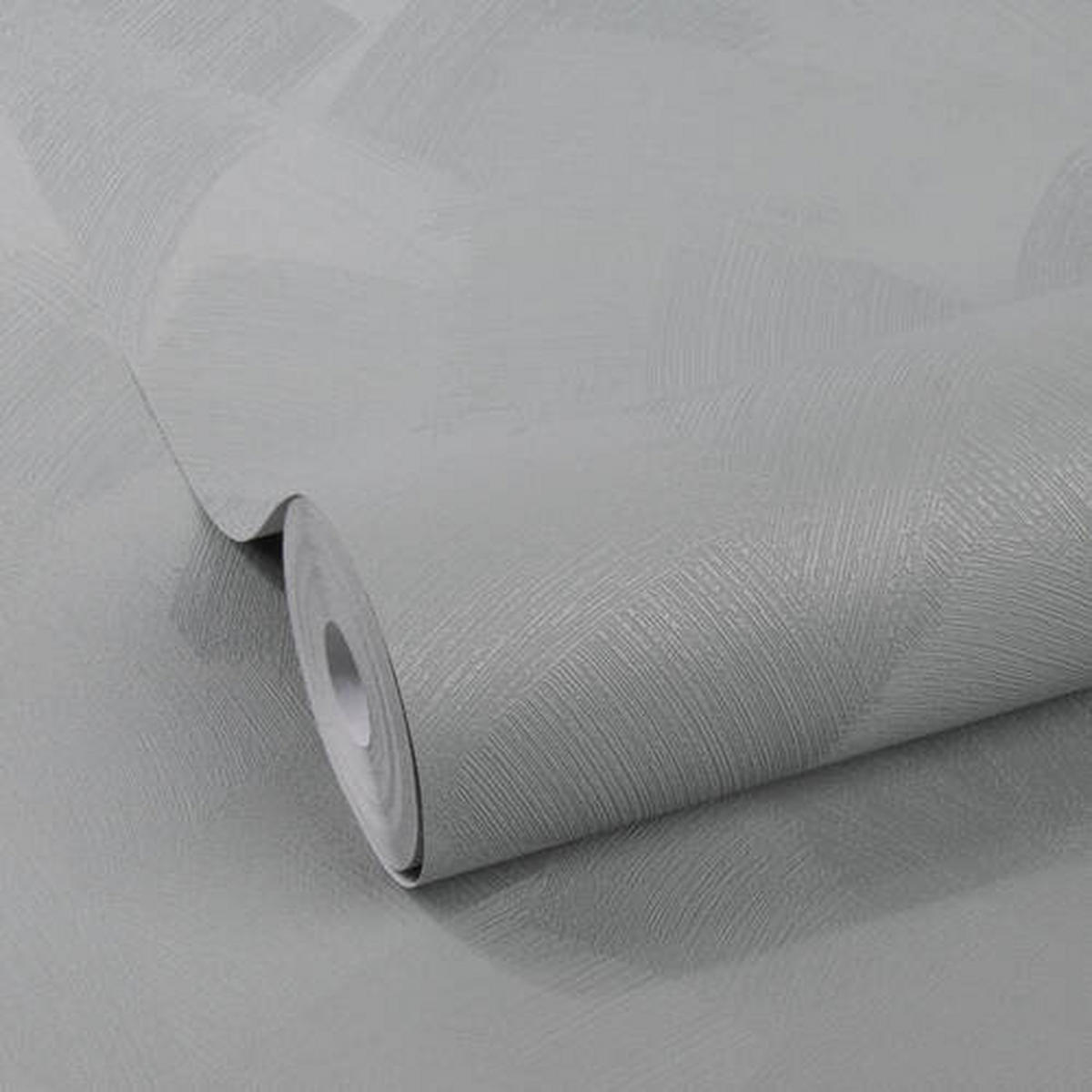 VLIESTAPETE  - Grau, Basics, Papier/Kunststoff (52/1000cm) - Xora